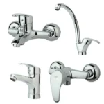 ست چهار تیکه شیرالات راسان مدل درسا